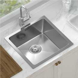 ALFORDSON Kitchen Sink Stainless Steel Basin 440X440MM