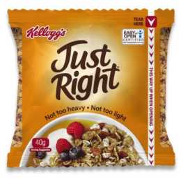 Kelloggs Just Right Sachets 40g x 30