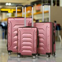 ALFORDSON Luggage TSA Suitcase Sets Trolley 3PCS Set - Pink