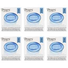 18pc Pears Pure & Gentle 75g Transparent Bar Soap w/ Mint Extracts Cleanser