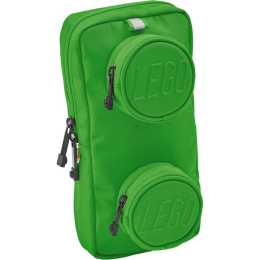 Lego Brick 1x2 Sling Bag Crossbody Carry Pouch Unisex 25.5cm Bright Green