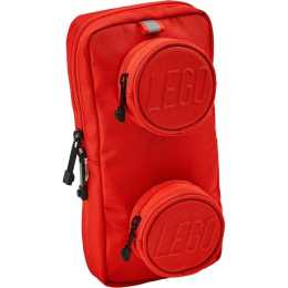 Lego Brick 1x2 Sling Bag Crossbody Carry Pouch Unisex 25.5cm Bright Red