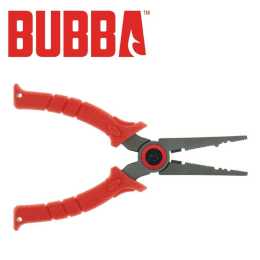 Bubba Blade Fishing Pliers - Non-Slip Grip With Carbide Cutters, Lanyard Hole, 1099906