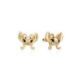 Couture Kingdom Disney Lilo and Stitch Angel Stud Fashion Earrings Gold
