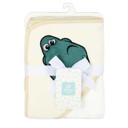 Disney Toy Story Rex Baby/Kids Cotton Character Hooded Bath Towel 76x76cm