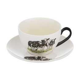Ashdene Meet The Girls Drinking Beverage Tea Cup & Saucer Serveware Set 15.4x7cm