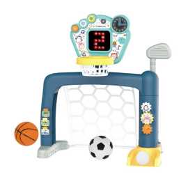 Gem Toys Kids/Children Dreaming Party 3-in-1 Sports Fun Play Activity Toy 18m+