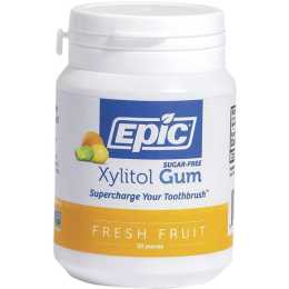 Epic Xylitol Chewing Gum Fresh Fruit 50pcs