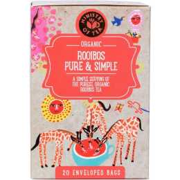 Ministry of Tea Organic Rooibos Pure & Simple Tea Bags 20 Pack