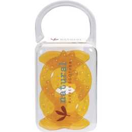NATURAL RUBBER SOOTHERS Teether - Twin Pack Fish 2
