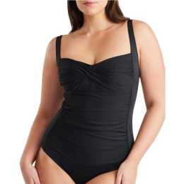 Body by Nancy Ganz Women's Acapulco One Piece Swim Suit Black 16