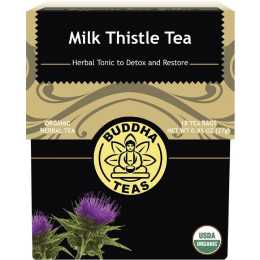 Buddha Teas Organic Herbal Tea Bags Milk Thistle Tea 18