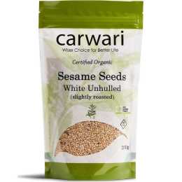 Carwari Organic Sesame Seeds Unhulled 200g
