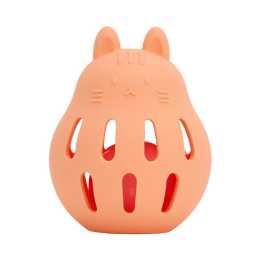 Annabel Trends Silicone Roly Rattle Baby/Toddler Sensory Fun Play Toy Cat