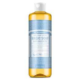 Dr Bronner's Pure Castile Liquid Magic Soap Baby Unscented 473ml