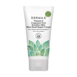 Derma E Vitamin E Fragrance-Free Sensitive Skin Shea Hand Repair Cream 56g