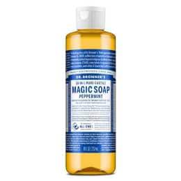 Dr Bronner's Pure Castile Liquid Magic Soap Peppermint 237ml