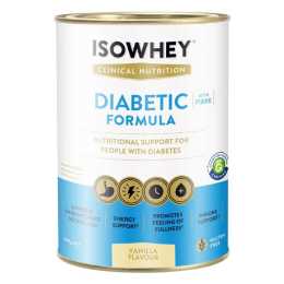 IsoWhey Clinical Nutrition Diabetic Formula Vanilla 640g