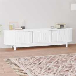 ALFORDSON Entertainment Unit TV Cabinet Stand 160cm White