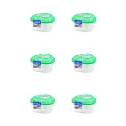 6PK Dudley's World Of Pets Reptile/Critter Tank Closure Small Assorted 21x13cm