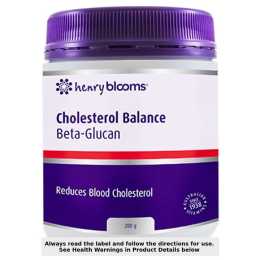 Henry Blooms Cholesterol Balance Beta Glucan Powder 200g