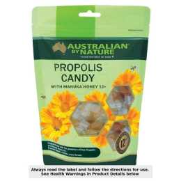 Australian by Nature Propolis Candy with Manuka Honey 60 Candies
