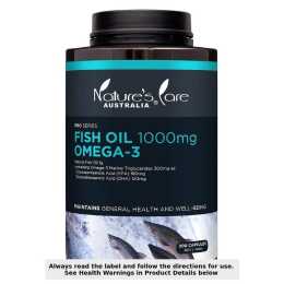 Nature's Care Pro Fish Oil 1000mg omega 3 200 Capsules