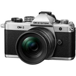 OM SYSTEM OM-3 w/ 12-45mm f/4 Pro Black Lens Compact System Camera