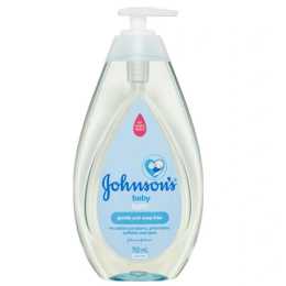 Johnsons Baby Bath Gentle & Soap Free 750mL