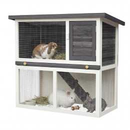 Advwin Chicken Coop Rabbit Hutch Wooden Pet House