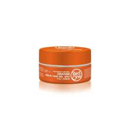 3x RedOne Aqua Hair Gel Wax Orange 150ml