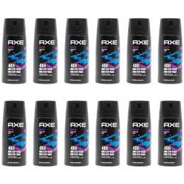 12PK Axe 150ml Deodorant Bodyspray 48hr Odour Protection For Men Marine Scent
