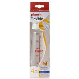 Pigeon Flexible Glass Baby Bottle 240ml