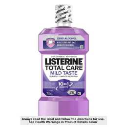 Listerine Total Care Zero Alcohol 10 in 1 Mouthwash 750ml