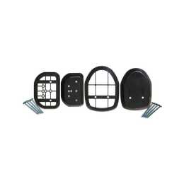 Dreambaby Retractable Child Security Gate Spacers Skirting Board Kit Black