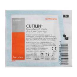 Cutilin Low Adherent Sterile Absorbent Dressing 5cm x 5cm Single