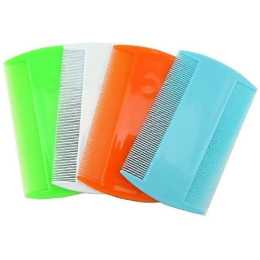 4 Pcs Grooming Flea Comb Flea Lice Combs Dog Cat Combs Hair Massaging Combs Lice Comb Pet Teeth Combs