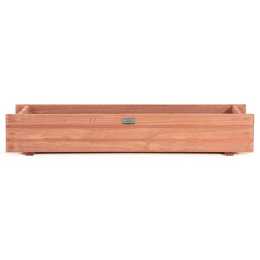 Costway Garden Bed Fir Wood Planter Box Indoor & Outdoor Elevated Planting Container Brown