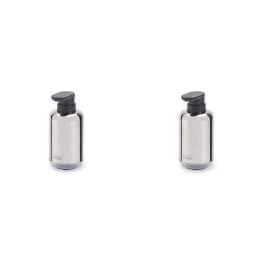 2PK Joseph & Joseph EasyStore 300ml Luxe Soap Pump Home Storage Container Steel