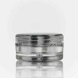 100Pcs Mini Sample Bottle Cosmetic Makeup Jar Pot Face Cream Lip Balm Container