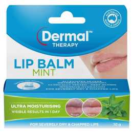 Dermal Therapy Lip Balm Mint 10g