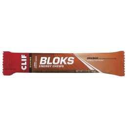 Clif Bloks Energy Chews Orange + 25mg Caffeine 60g