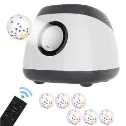 Advwin Automatic Dog Ball Launcher Automatic Tennis Fetch Throwing + 6 Balls