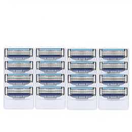 For Men Gillette MACH 3 Razor Shaving Shaver Trimmer Refills Cartridges - 3 Blades 16pcs
