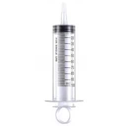 Reusable Big Large Plastic Hydroponics Nutrient Measuring Syringe 100ml