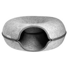 Buddy & Belle Cat Felt Donut Bed
