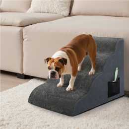 4-Step PaWz Pet Stairs High-Density Foam