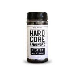 Hardcore Carnivore Black BBQ Rub Seasoning Shaker 368g
