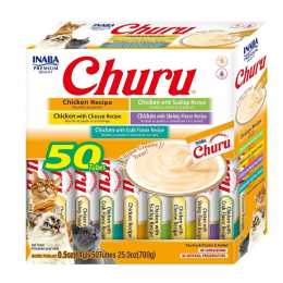 Cat Churu Puree Chicken Varieties Tub, 50 Pack