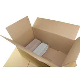 JOYBUY 10pcs Outer Brown Egg Boxes - Fits 12-Egg Cartons, Full Dozen product image